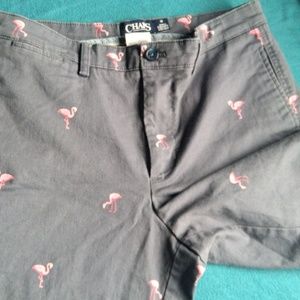 Chaps Sz 32 Flamingo 🦩 Shorts!